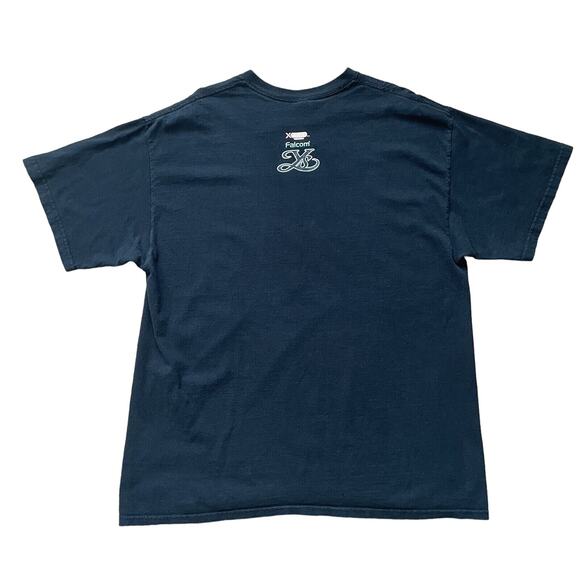 Vintage YS Seven PSP T-Shirt Video Game Promo T-Shirt Size XL RARE Black Falcom - Picture 3 of 6